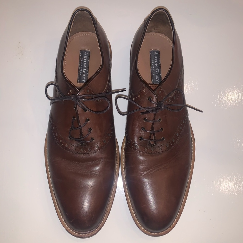 Aston Grey Men’s Oxford